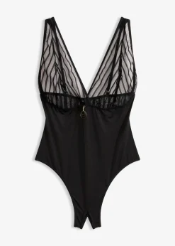 Femme bonprix Bodies|Lingerie Érotique|Body-string ouvert