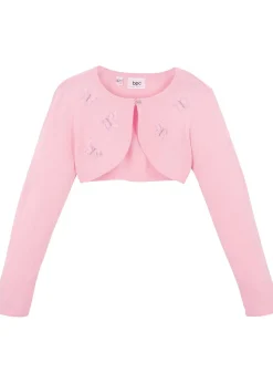 bonprix Boléro en maille avec applications papillon|Enfant Vêtements Enfant|Filles 2-8 Ans·Pulls & Sweats