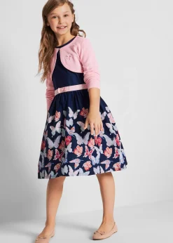 bonprix Boléro en maille avec applications papillon|Enfant Vêtements Enfant|Filles 2-8 Ans·Pulls & Sweats