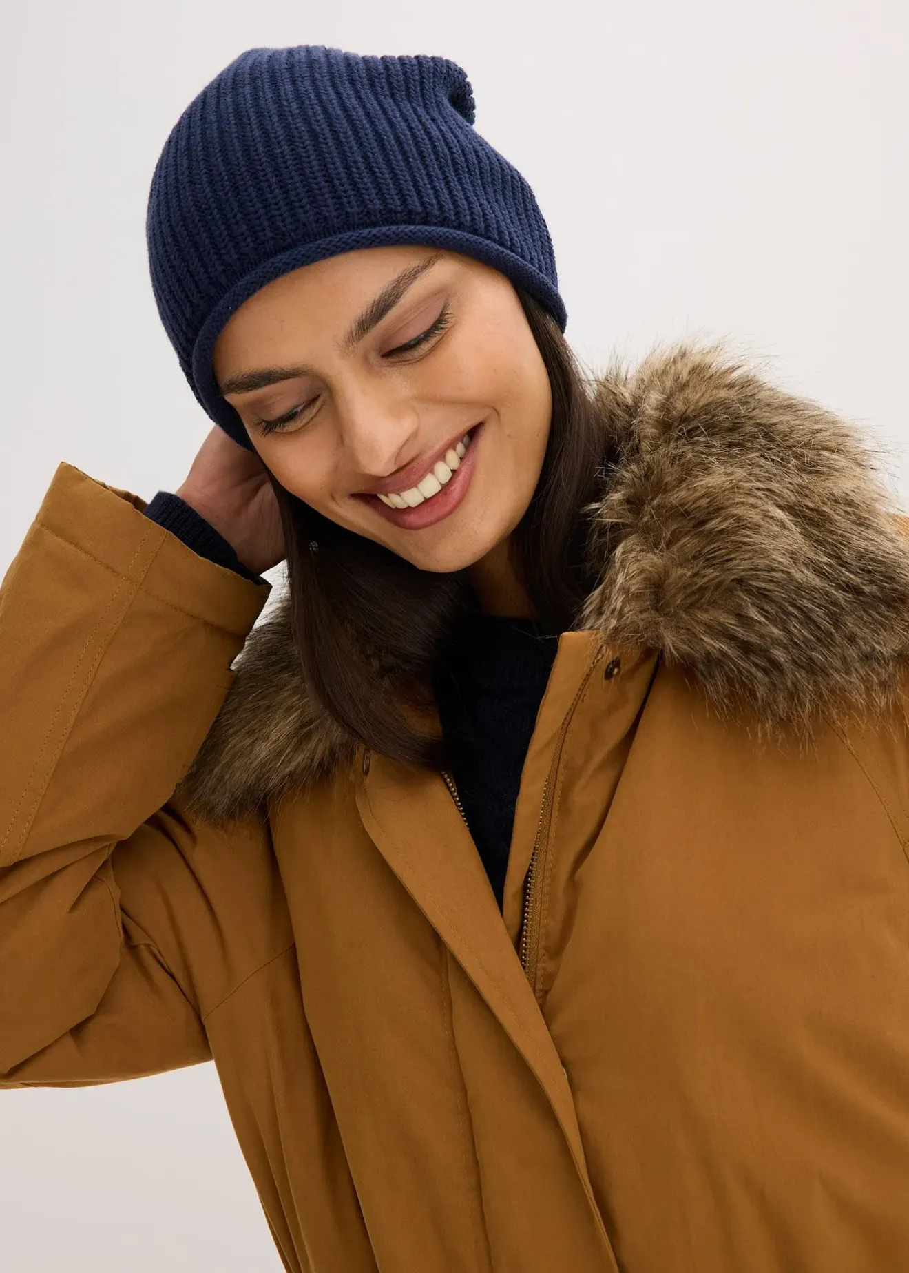 bonprix Bonnet 100% coton|Femme Bonnets, Chapeaux & Co.