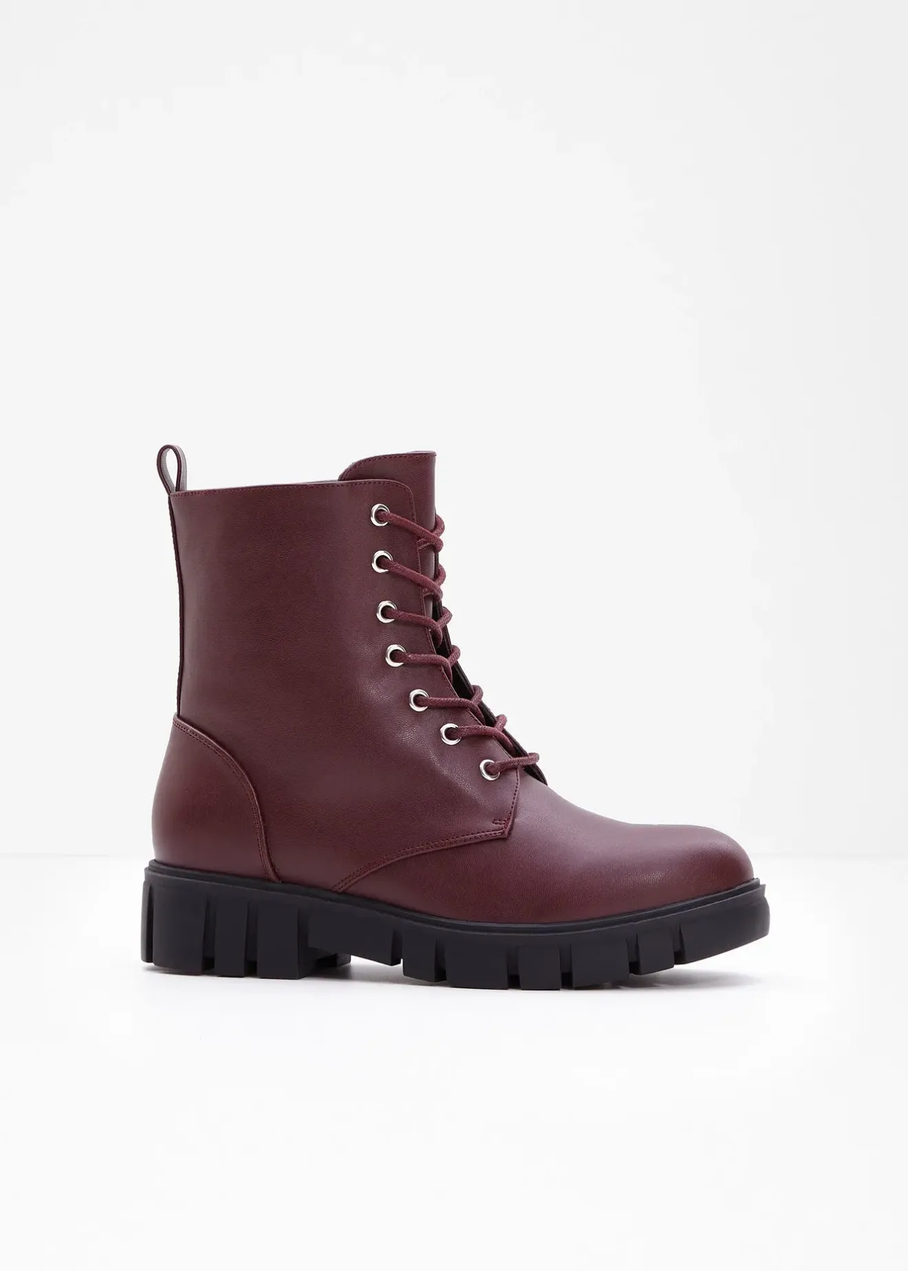 Femme bonprix Boots|Boots à lacets et semelle crantée