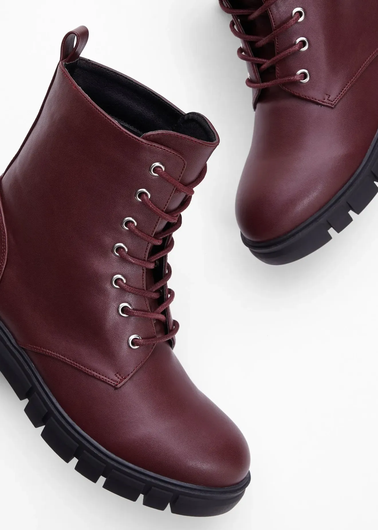 Femme bonprix Boots|Boots à lacets et semelle crantée