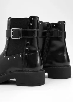 bonprix Boots biker avec boucle|Femme Boots