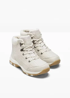 Femme bonprix Chaussures D'Hiver Fourrées|Boots|Boots fourrées à lacets