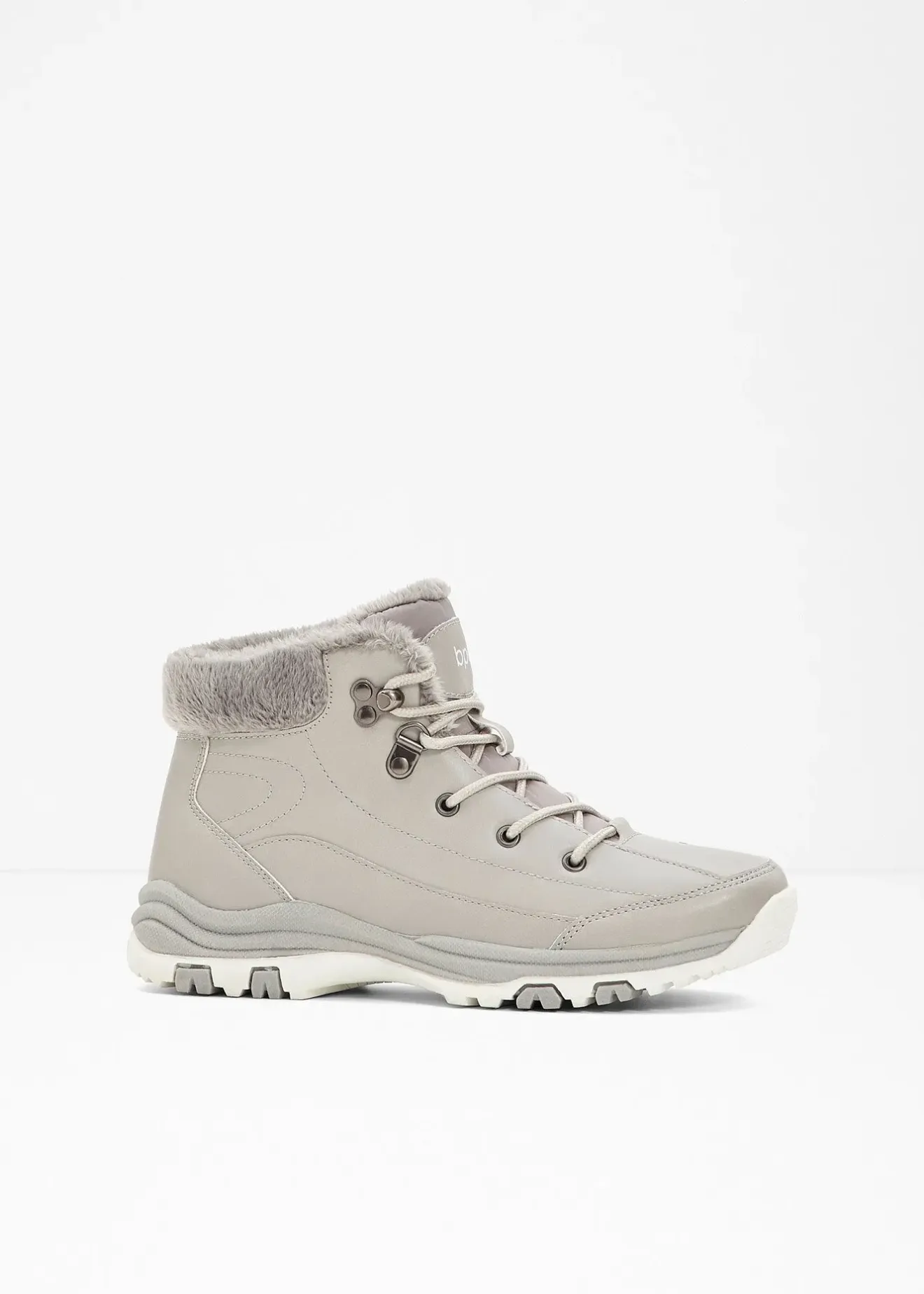 bonprix Boots fourrées à lacets|Femme Chaussures D'Hiver Fourrées|Boots