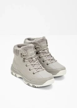 bonprix Boots fourrées à lacets|Femme Chaussures D'Hiver Fourrées|Boots