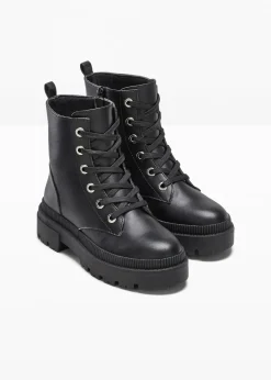 bonprix Boots lacées à semelle crantée|Femme Boots