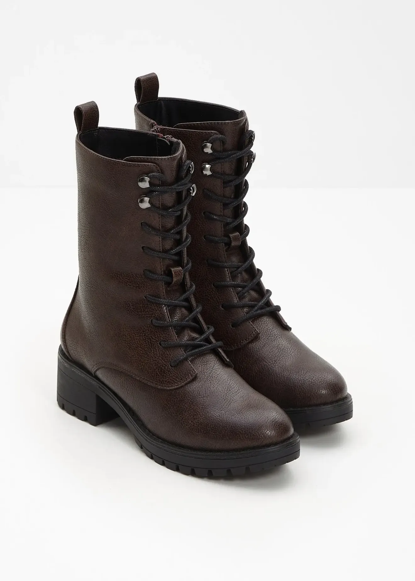 bonprix Boots lacées et doublées|Femme Chaussures D'Hiver Fourrées|Boots