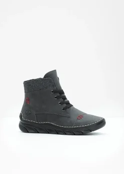 Rieker Boots lacées|Femme Chaussures D'Hiver Fourrées|Marques