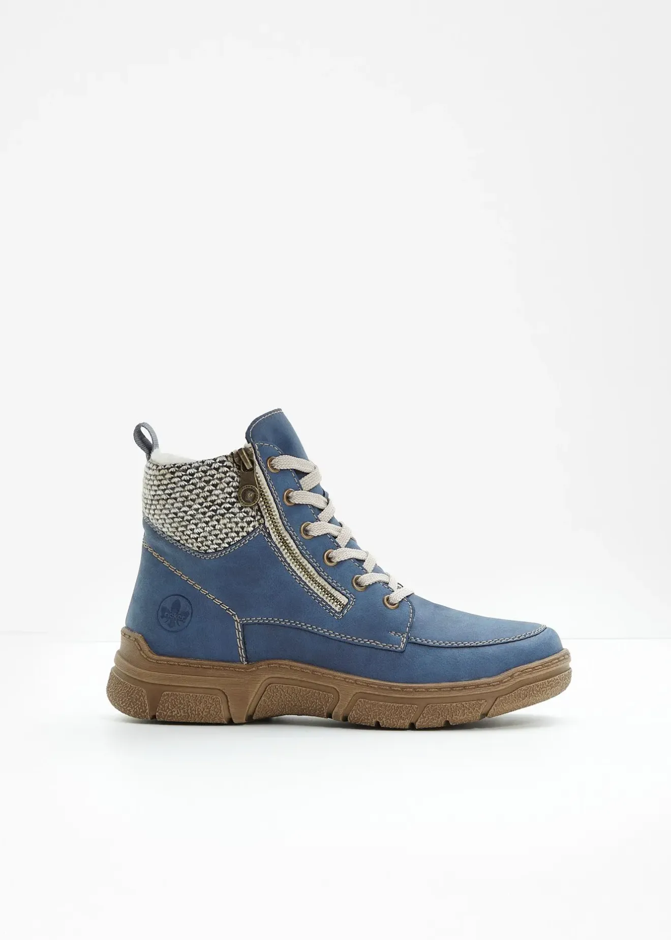 Rieker Boots lacées|Femme Chaussures D'Hiver Fourrées|Marques