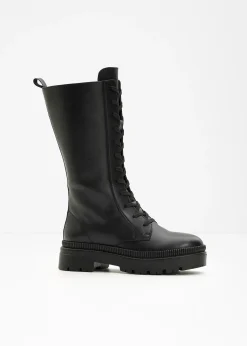 Femme bonprix Bottes|Bottes à lacets