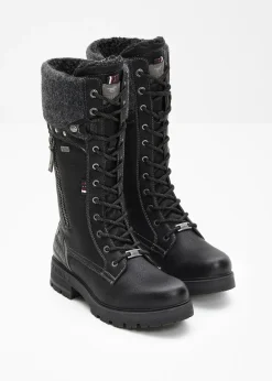 Femme Mustang Chaussures D'Hiver Fourrées|Marques|Bottes à lacets