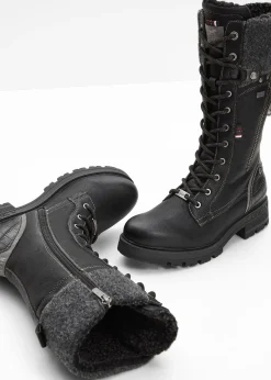 Femme Mustang Chaussures D'Hiver Fourrées|Marques|Bottes à lacets