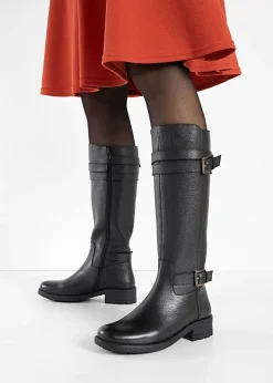 bonprix Bottes en cuir|Femme Bottes|Premium