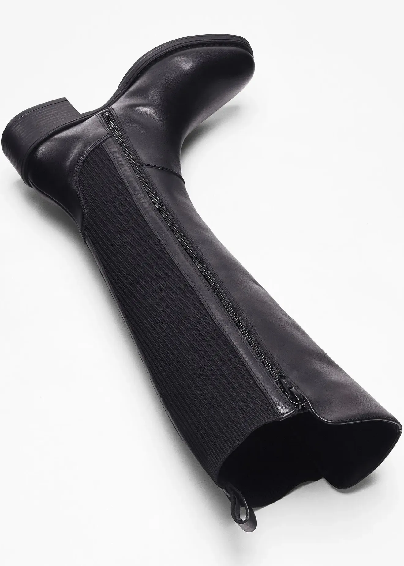 bonprix Bottes en cuir|Femme Chaussures D'Hiver Fourrées|Bottes