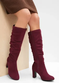 Femme bonprix Bottes|Bottes froncées