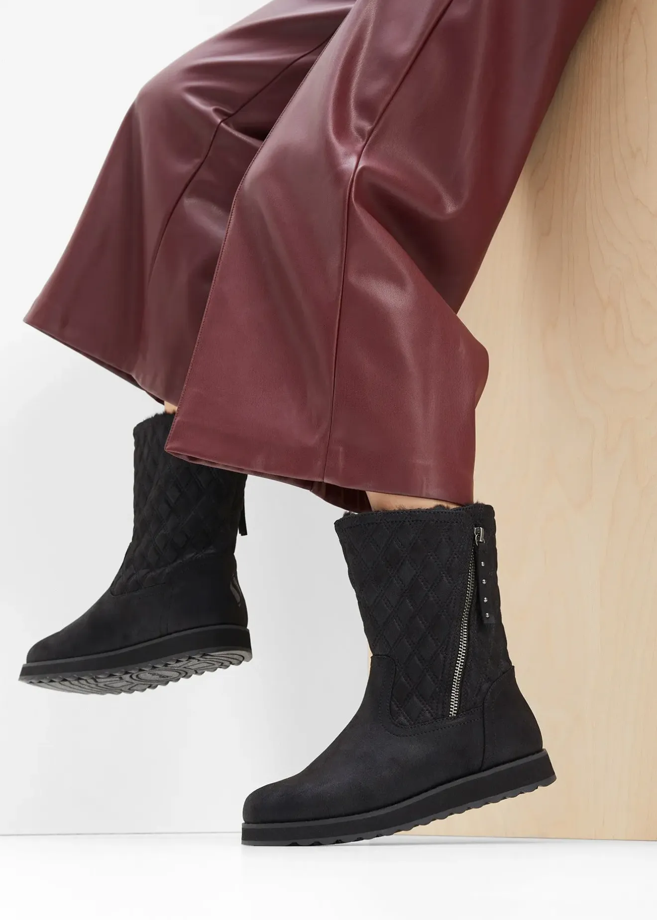 Femme Skechers Chaussures D'Hiver Fourrées|Marques|Bottes