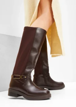 Femme bonprix Bottes|Bottes tige large