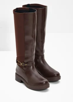 Femme bonprix Bottes|Bottes tige large