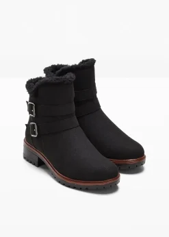 bonprix Bottines|Femme Chaussures D'Hiver Fourrées|Boots