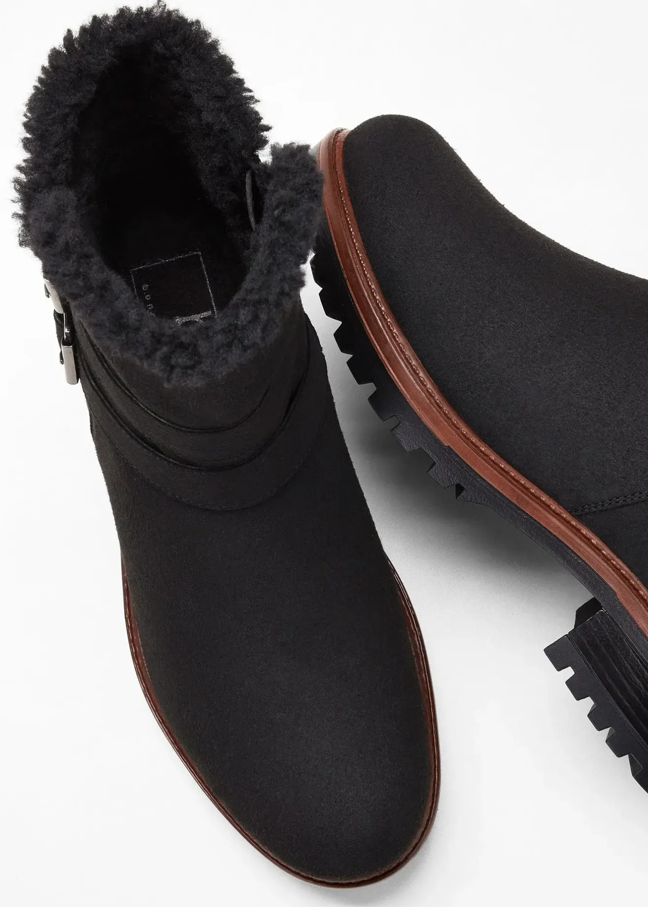 bonprix Bottines|Femme Chaussures D'Hiver Fourrées|Boots