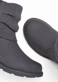 Femme bonprix Boots|Bottines à empiècement en maille