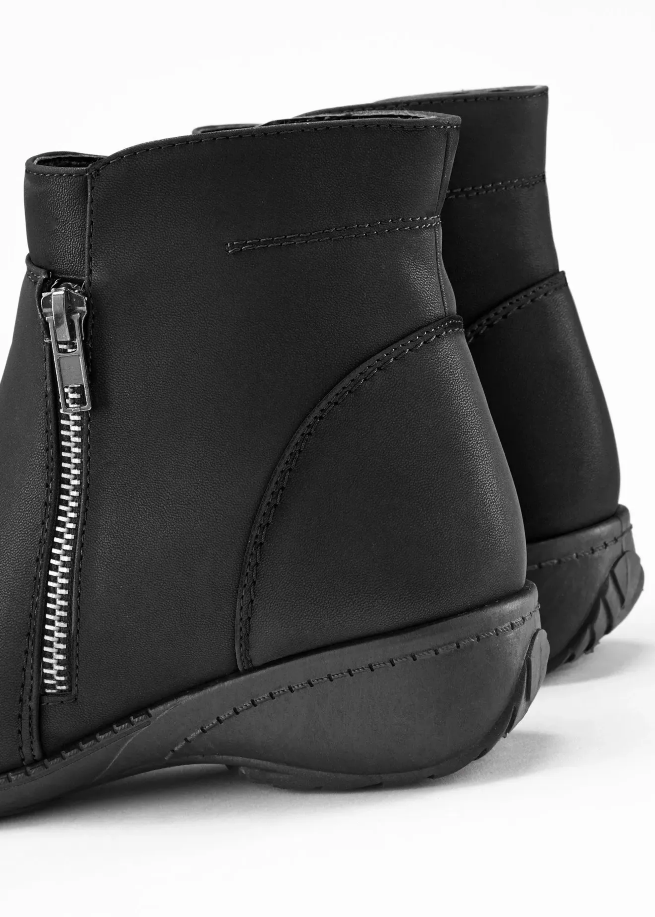 bonprix Bottines à fermeture zippée|Femme Chaussures D'Hiver Fourrées|Boots