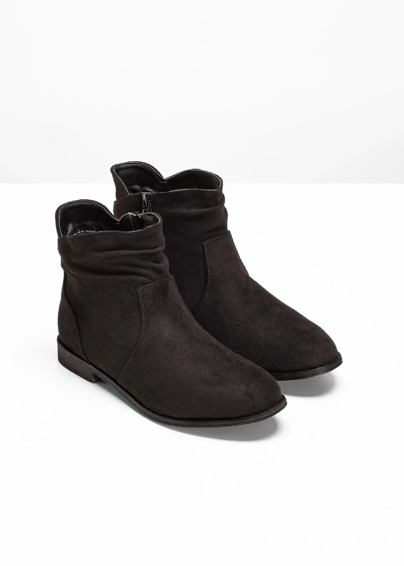 Femme bonprix Bottines|Bottines à fronces