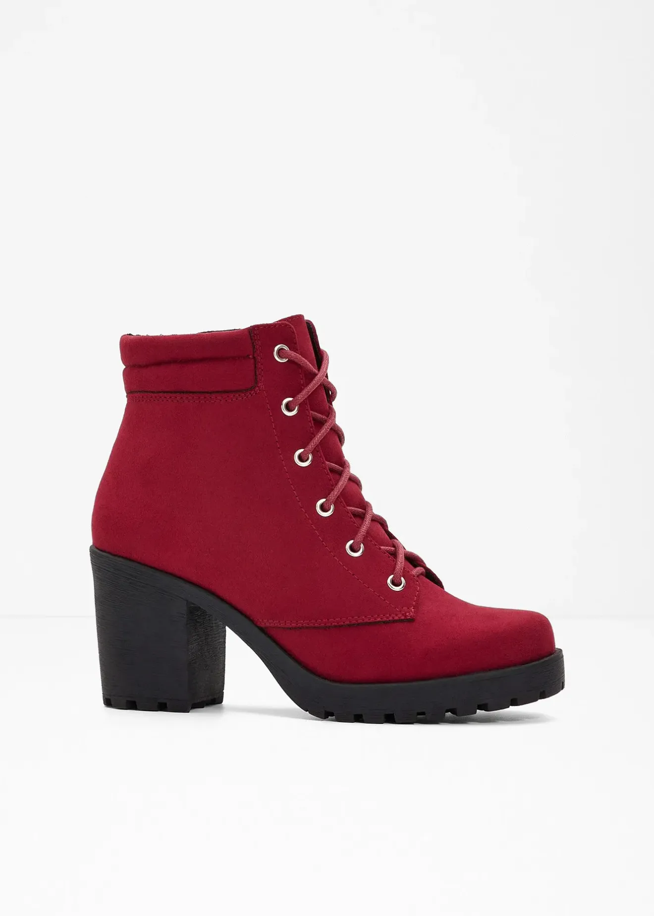 bonprix Bottines à lacets et talon carré|Femme Boots