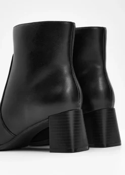 bonprix Bottines à talon carré|Femme Bottines