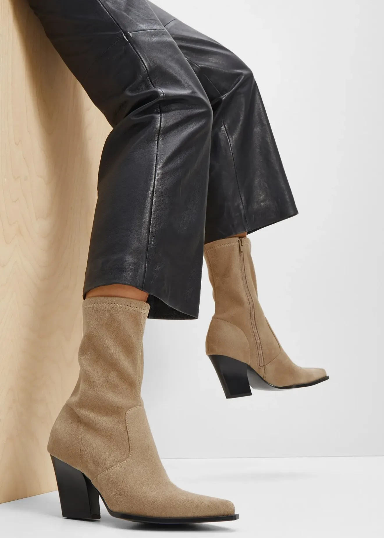 Femme bonprix Bottines|Bottines à tige élastique