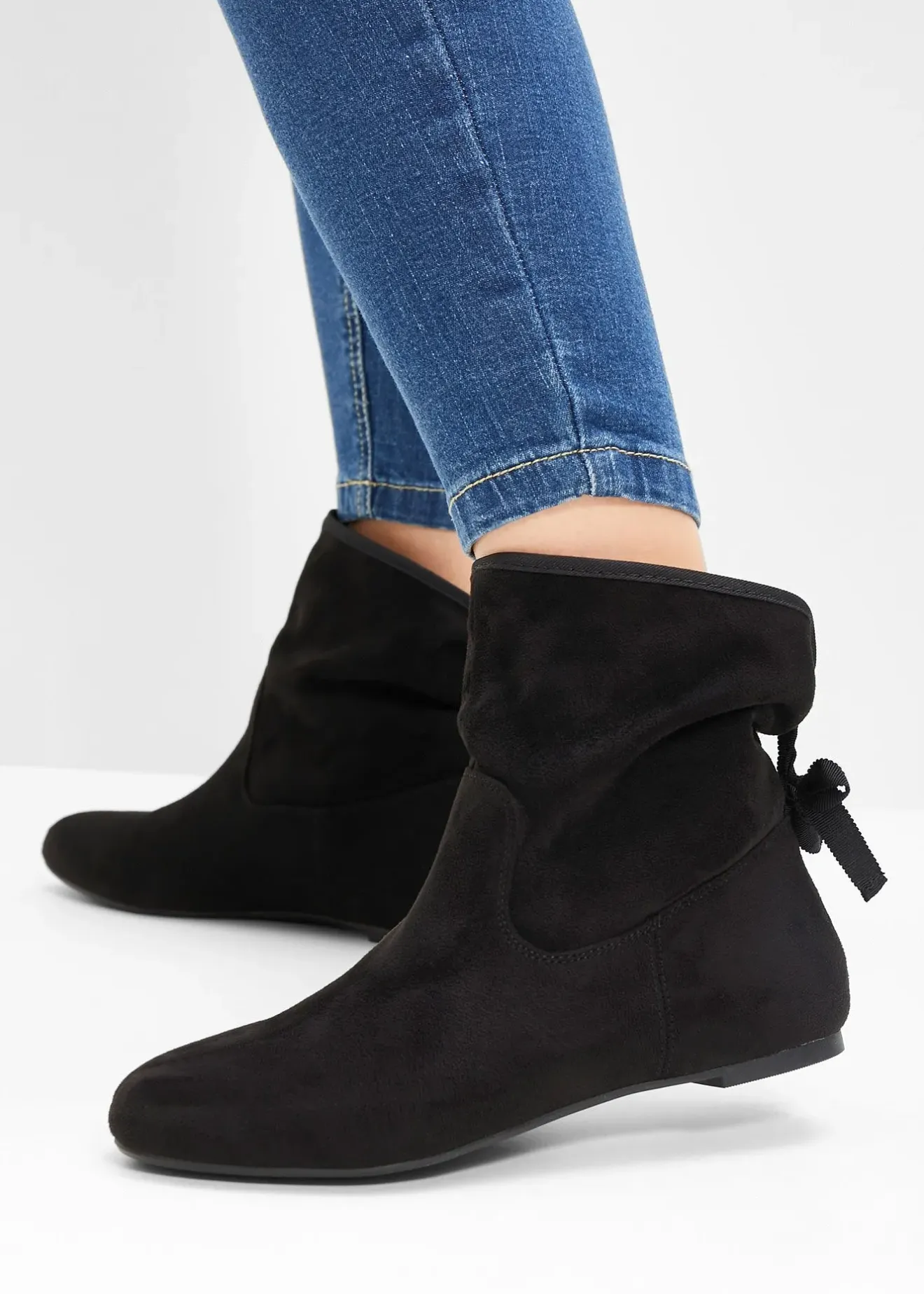 bonprix Bottines avec nœud|Femme Boots