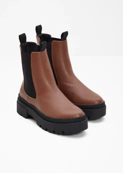 Femme bonprix Boots|Bottines|Bottines Chelsea à semelle crantée