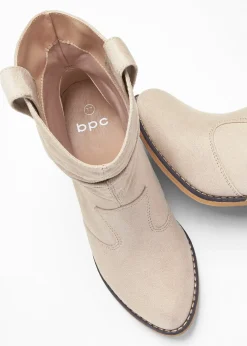 Femme bonprix Bottines|Bottines western à fronces