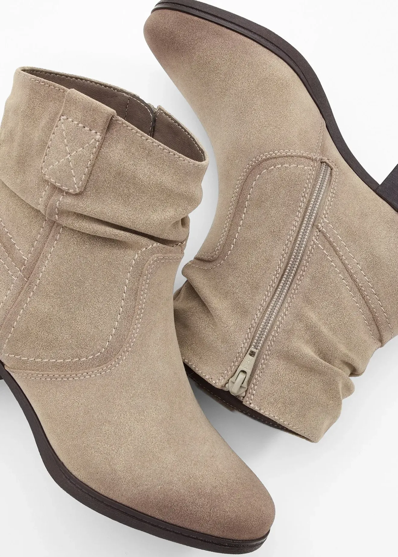 Jana Bottines western en largeur confortable|Femme Chaussures D'Hiver Fourrées|Marques