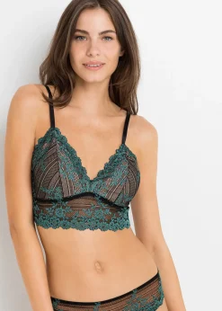 bonprix Brassière en dentelle bicolore|Femme Dessous|Soutiens-Gorge