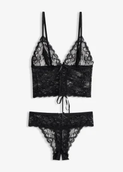 bonprix Brassière et string ouvert (ens. 2 pces)|Femme Dessous|Lingerie Érotique