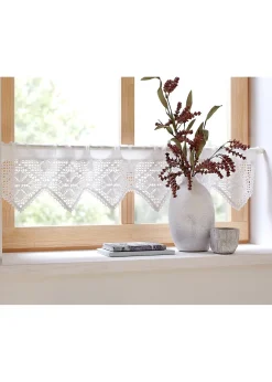 bonprix Vitrages/Brise-Bise|Brise-bise au crochet coloris uni