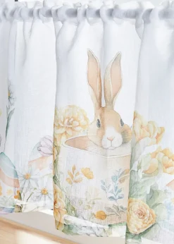 bonprix Vitrages/Brise-Bise|Rideaux & Stores|Brise-bise avec imprimé lapins