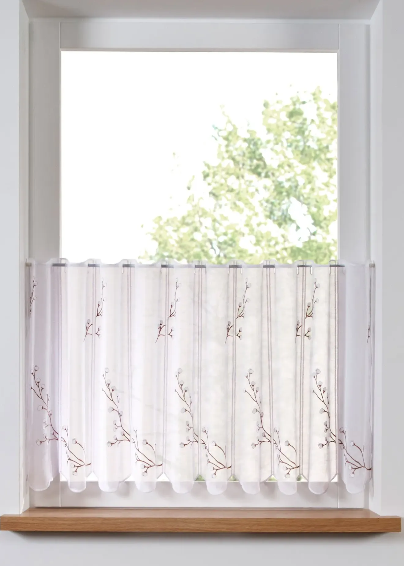 bonprix Vitrages/Brise-Bise|Brise-bise brodé