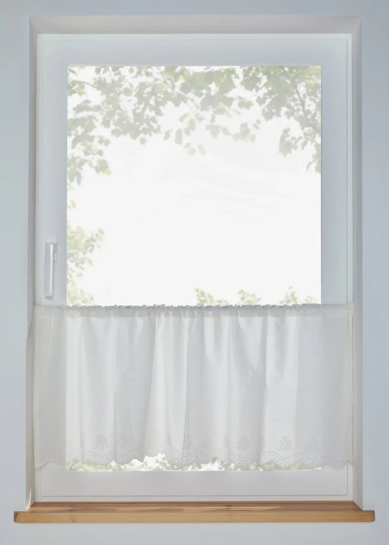 bonprix Vitrages/Brise-Bise|Brise-bise brodé en coton