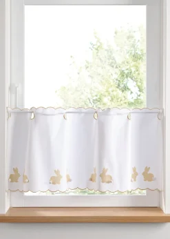 bonprix Brise-bise coton motif lapins| Vitrages/Brise-Bise|Rideaux & Stores