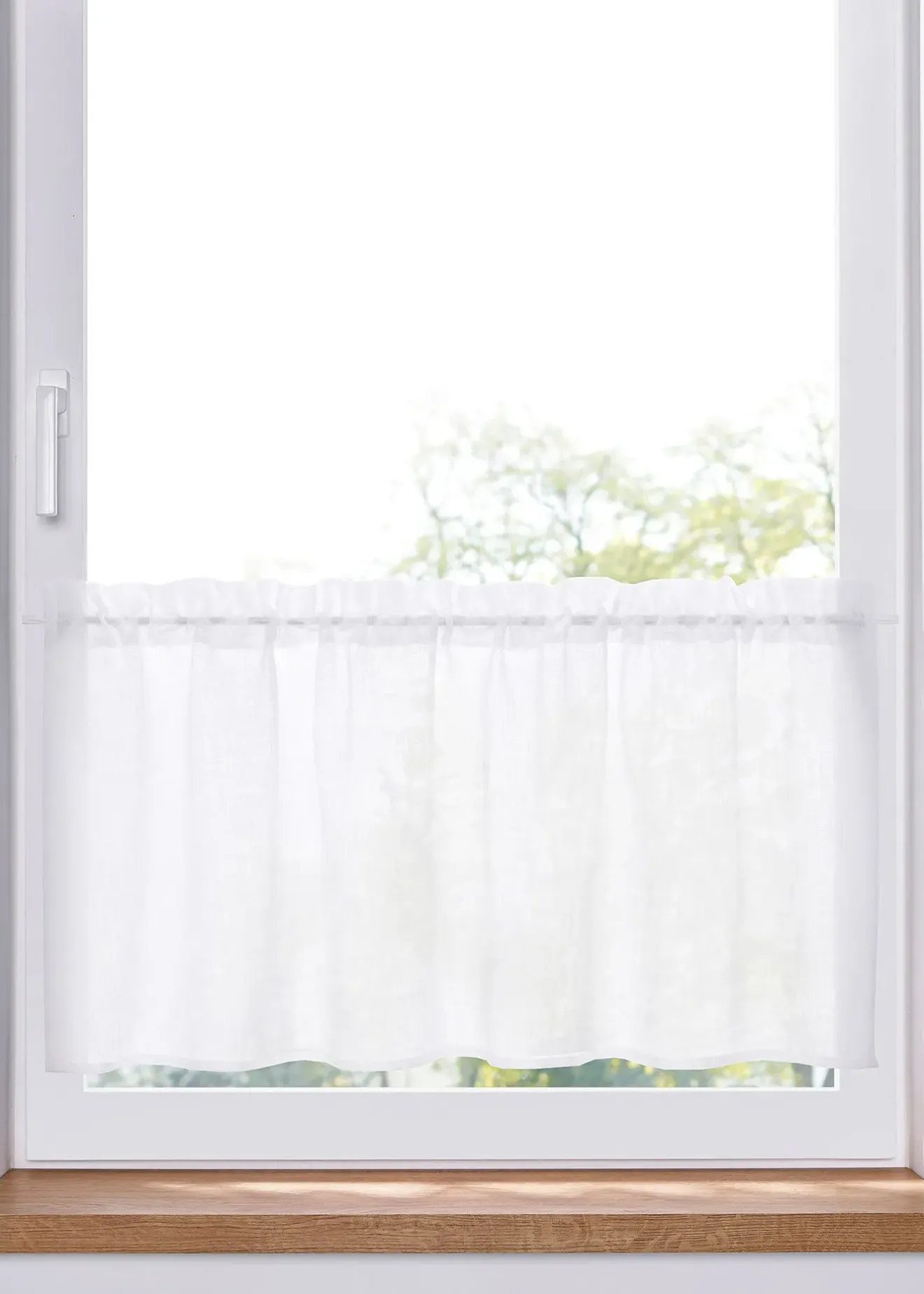 bonprix Brise-bise effet lin| Vitrages/Brise-Bise