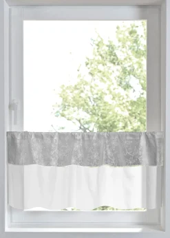 bonprix Vitrages/Brise-Bise|Brise-bise en coton avec broderies