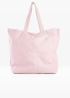 bonprix Cabas en toile à carreaux vichy|Femme Sacs