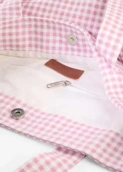 bonprix Cabas en toile à carreaux vichy|Femme Sacs