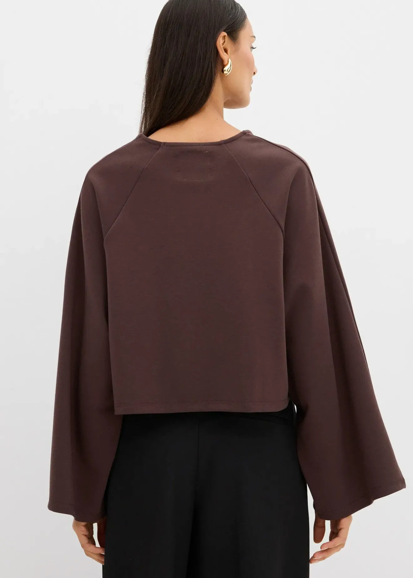 bonprix Cape à manches longues|Femme T-Shirts & Tops