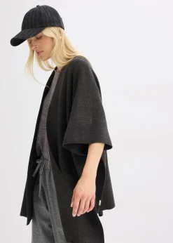 bonprix Cape oversize en maille|Femme Vestes & Manteaux