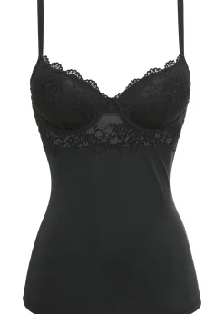 Femme bonprix Guêpières & Déshabillés|Basiques|Caraco soutien-gorge en matière microfibre lisse