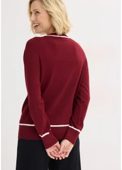 bonprix Cardigan à col V|Femme Maille|Pulls & Gilets